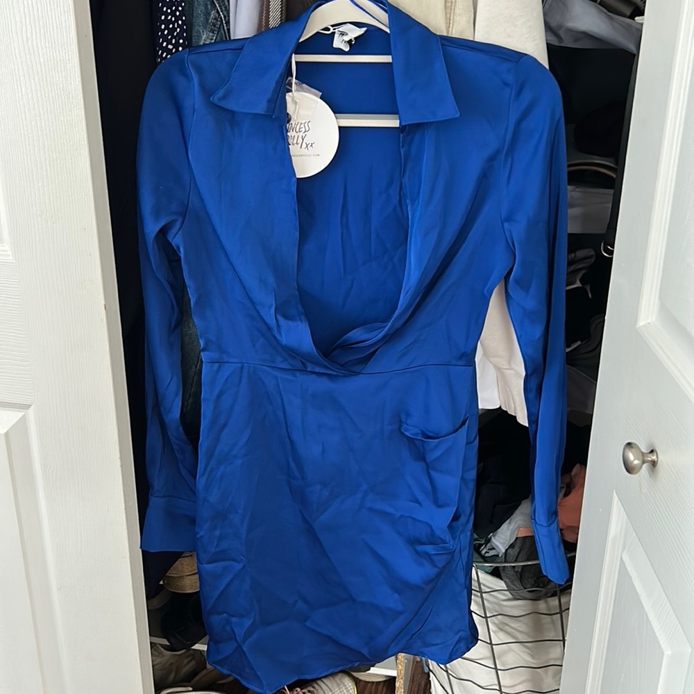 Princess Poly Blue Mini Dress